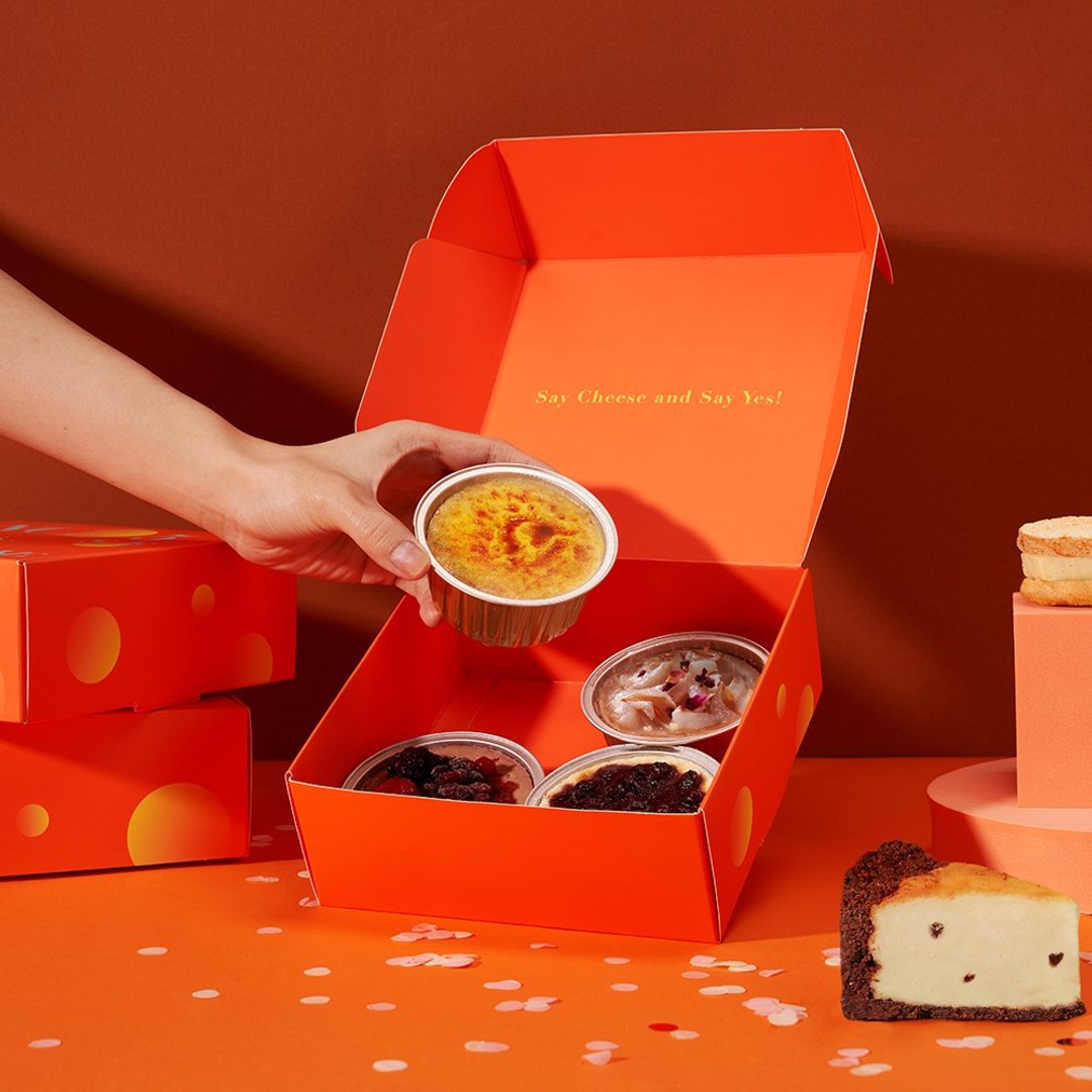 【5号起司】起司蛋糕双享组合(任选2种品项, 共4入) - 蛋糕/甜点 - 新鲜食材 