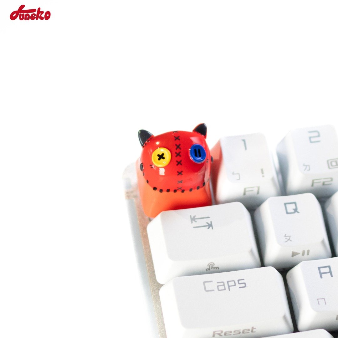 原创胖猫键帽-僵尸Frank (适用于机械键盘MX系列十字轴) - 电脑配件 - 树脂 黑色