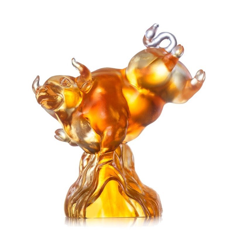 琉璃工房 LIULI  顶尖 - 摆饰 - 琉璃 黄色