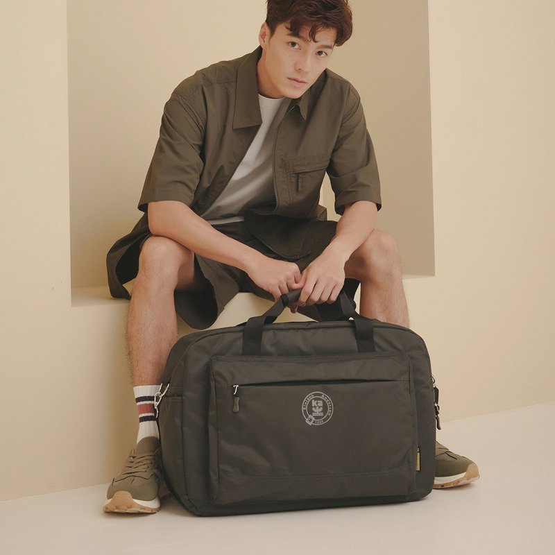 【金安德森】极限机能 大容量手提侧背包-灰绿 - 手提包/手提袋 - 尼龙 绿色