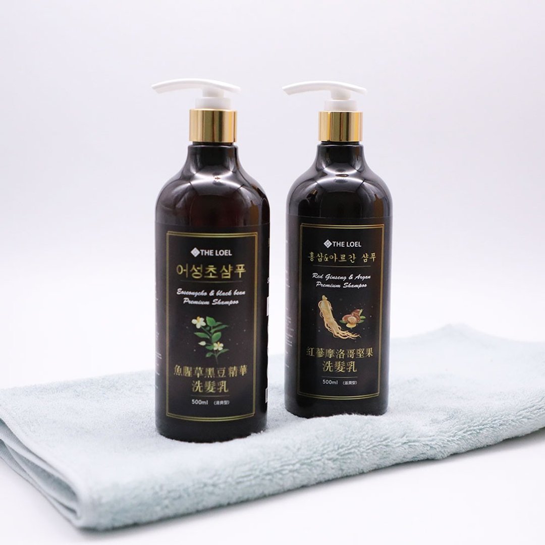 THE LOEL 鱼腥草黑豆精华 韩国洗发乳-500ml - 洗发用品 - 其他材质 黑色