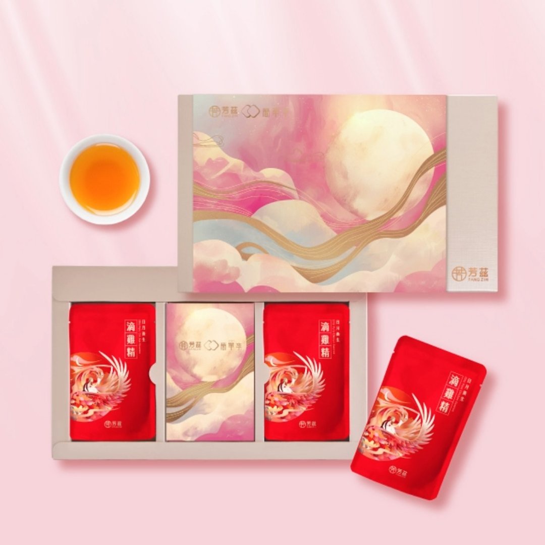 芳兹 满是喜月联名礼盒(常温)-滴鸡精6入 /盒 - 健康/养生 - 浓缩/萃取物 多色