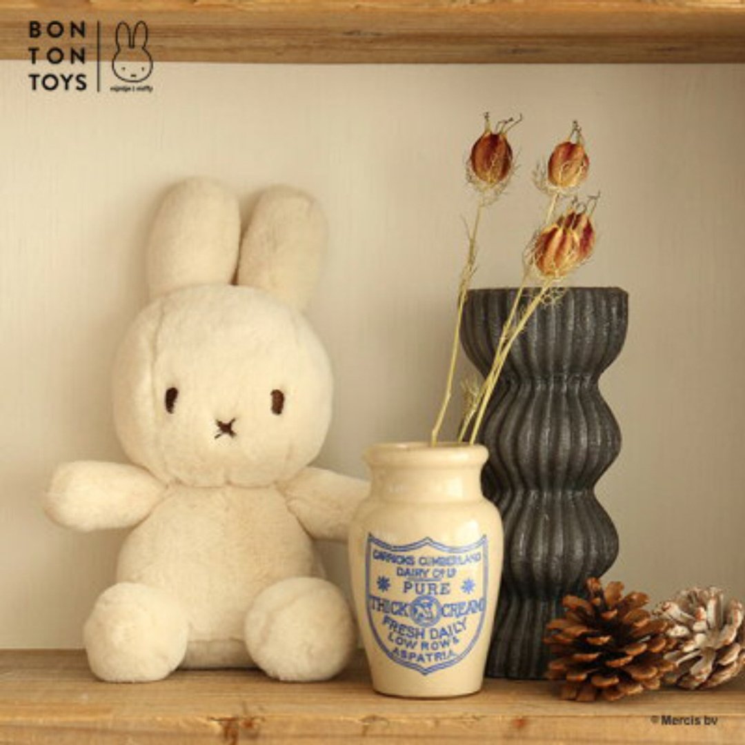 【MIFFY】BON TON TOYS恬柔盒装玩偶-23cm - 玩偶/公仔 - 棉．麻 