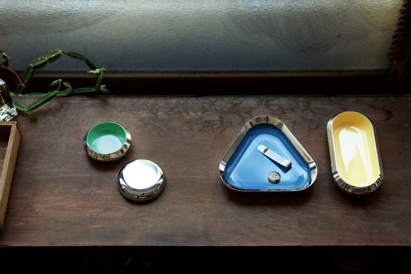 盒子ㄧ_收纳盒/珠宝盒/首饰盒 Geode Container 1 - 收纳用品 - 其他金属 