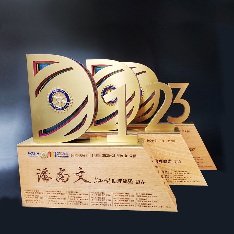 【定制化】木质奖杯 / 奖杯 / 造型奖杯 / 特色奖杯 - 其他 - 木头 卡其色
