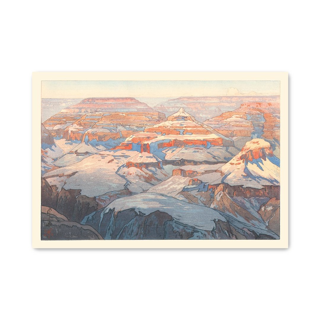 【艺术挂画】吉田博 Hiroshi Yoshida 一 大峡谷 - 海报/装饰画/版画 - 纸 