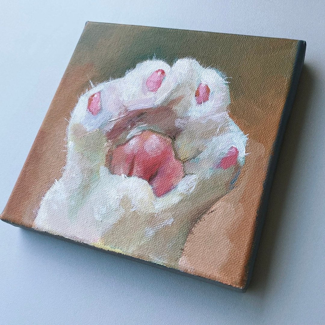【原画】手绘无框画 - 墙贴/壁贴 - 其他材质 