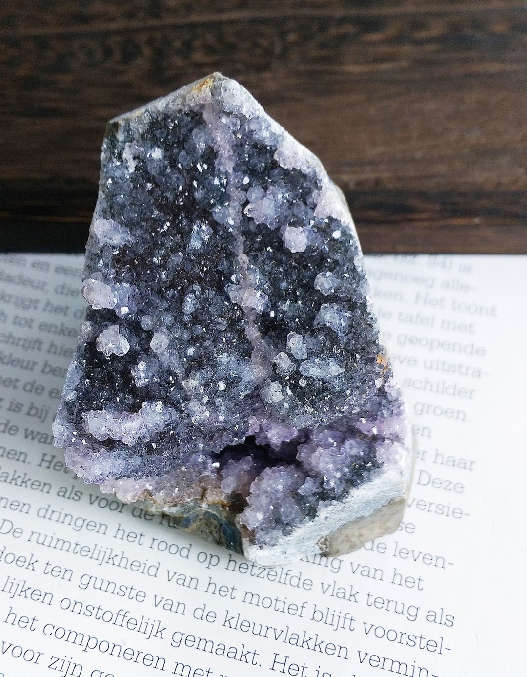 Amethyst 巴西产地 原皮紫水晶 小晶洞 天然矿石 原矿 - 摆饰 - 其他材质 