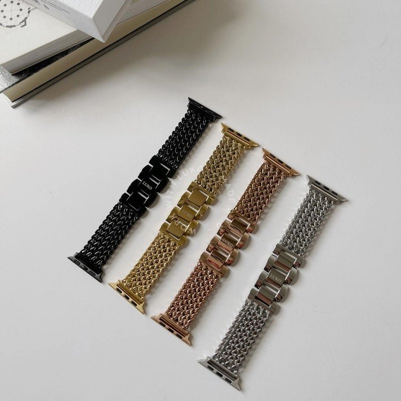 Apple Watch 多层次链条不锈钢金属表带 - 其他 - 不锈钢 
