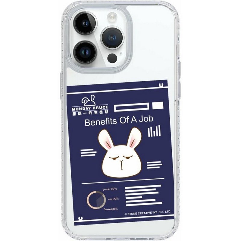 布鲁斯 要更多公司福利 iPhone16 SamsungS25 气垫标准防摔手机壳 - 手机壳/手机套 - 塑料 多色