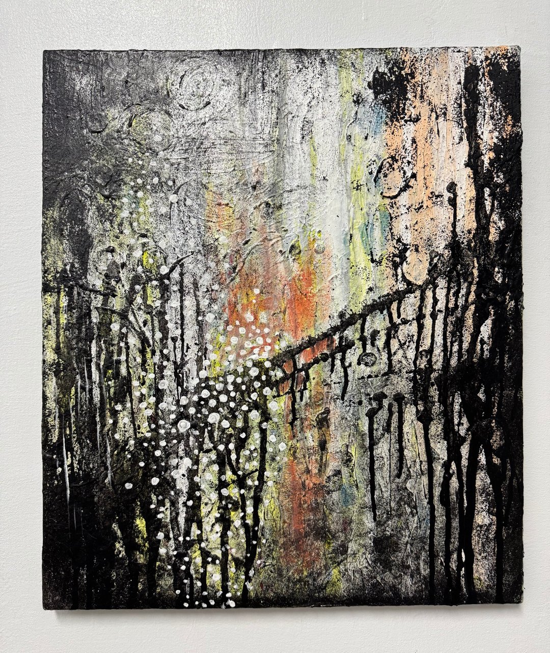 JH0010湖边的美好时刻-手绘压克力画53x65cm - 摆饰 - 其他材质 