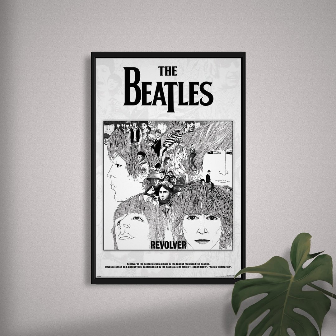 【披头四】REVOLVER专辑封面海报/THE BEATLES - 海报/装饰画/版画 - 纸 多色