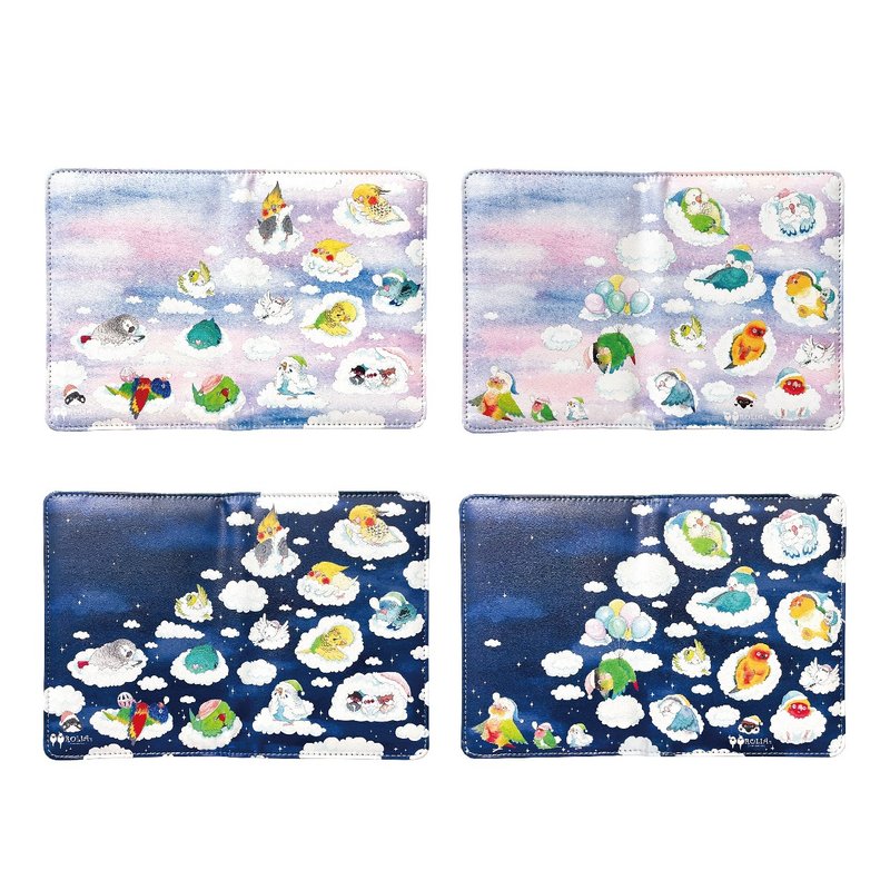 Rolia's 手作 白日梦系列 睡觉 鹦鹉 鸟 护照套 票券票卡收纳 - 护照夹/护照套 - 人造皮革 