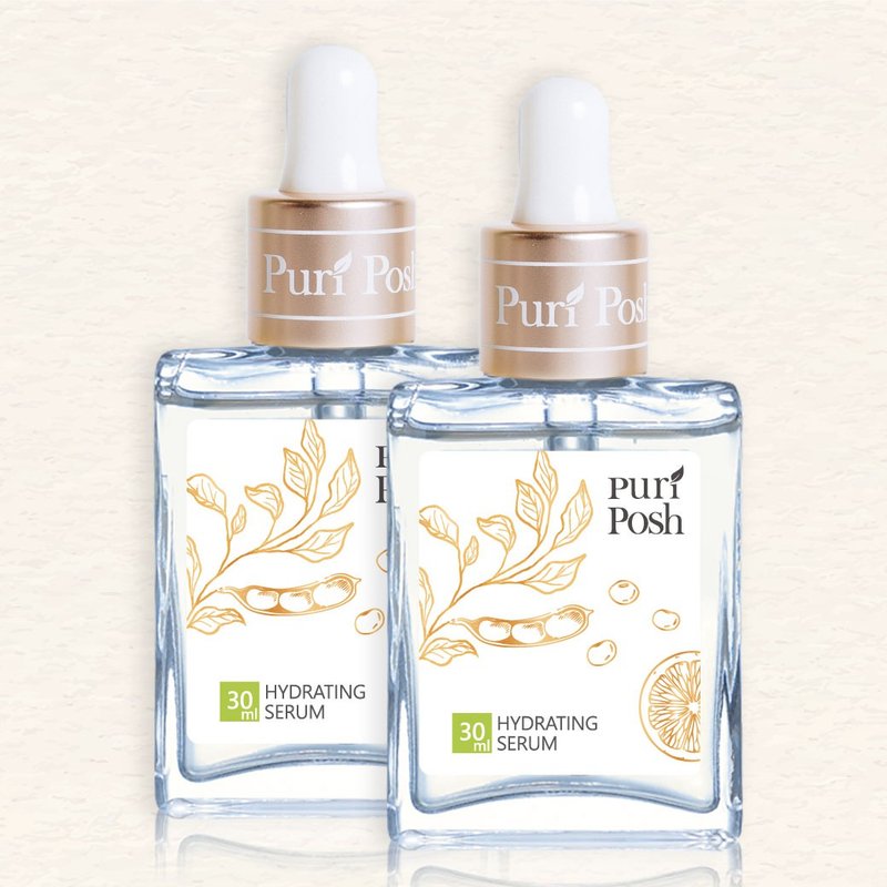 PuriPosh【双瓶特惠】毛豆焕妍紧致精华液 保湿 镇静舒缓 敏感肌 - 精华液/安瓶 - 其他材质 透明