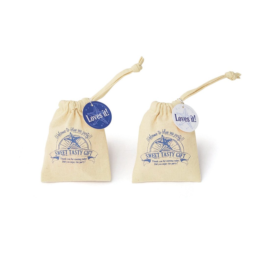 典华优惠券海洋袋爱心饼干 Marine Pouch - 零食/点心 - 棉 白色