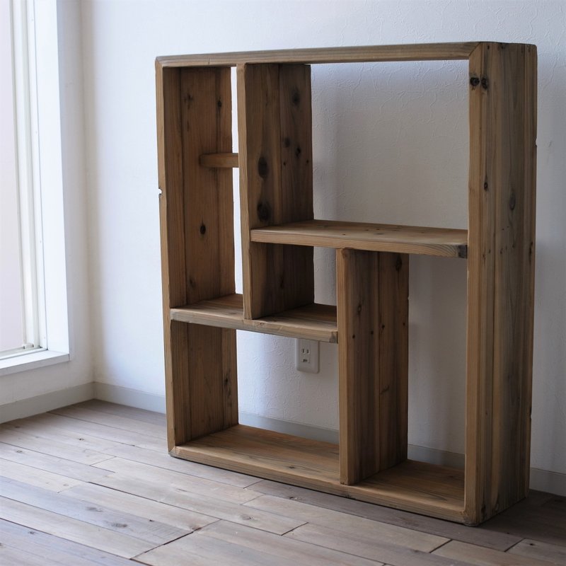 Random wood shelf 930*825*235 - 书架/书挡 - 木头 卡其色