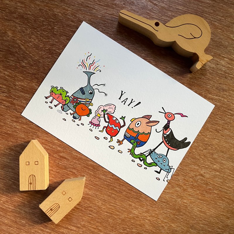 明信片 Celebration 尺寸 5x7 英寸 - 卡片/明信片 - 纸 