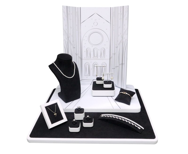 珠宝展示套组 西式教堂 台湾设计 台湾工厂生产 - 摆饰 - 木头 