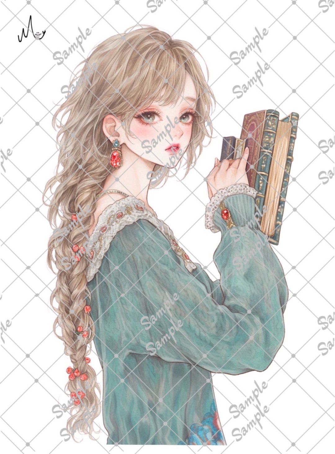 原创人物贴纸 11月新品 - 贴纸 - 纸 