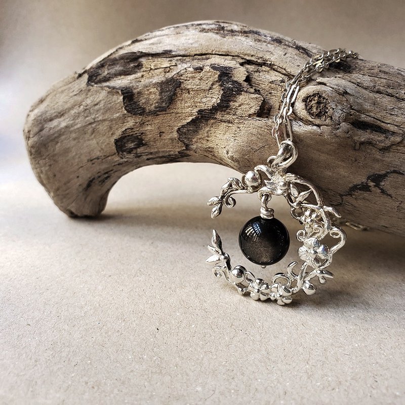 月光花园银项链 - 项链 - 纯银 银色