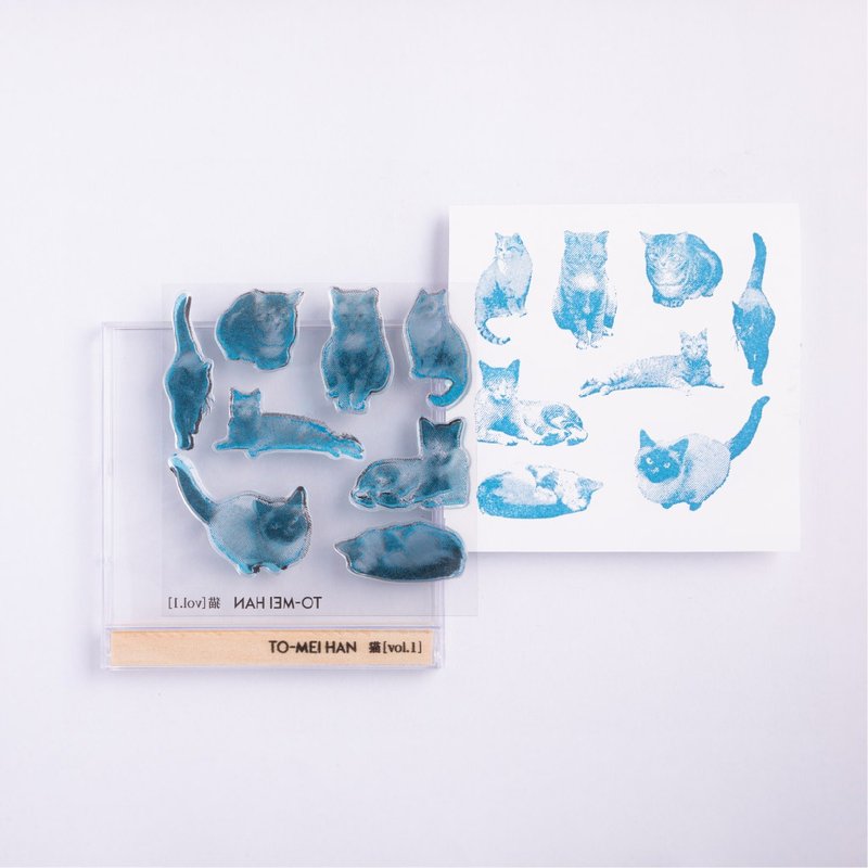 TO-MEI HAN 猫 vol.1 -超再现透明印章- - 印章/印台 - 树脂 透明