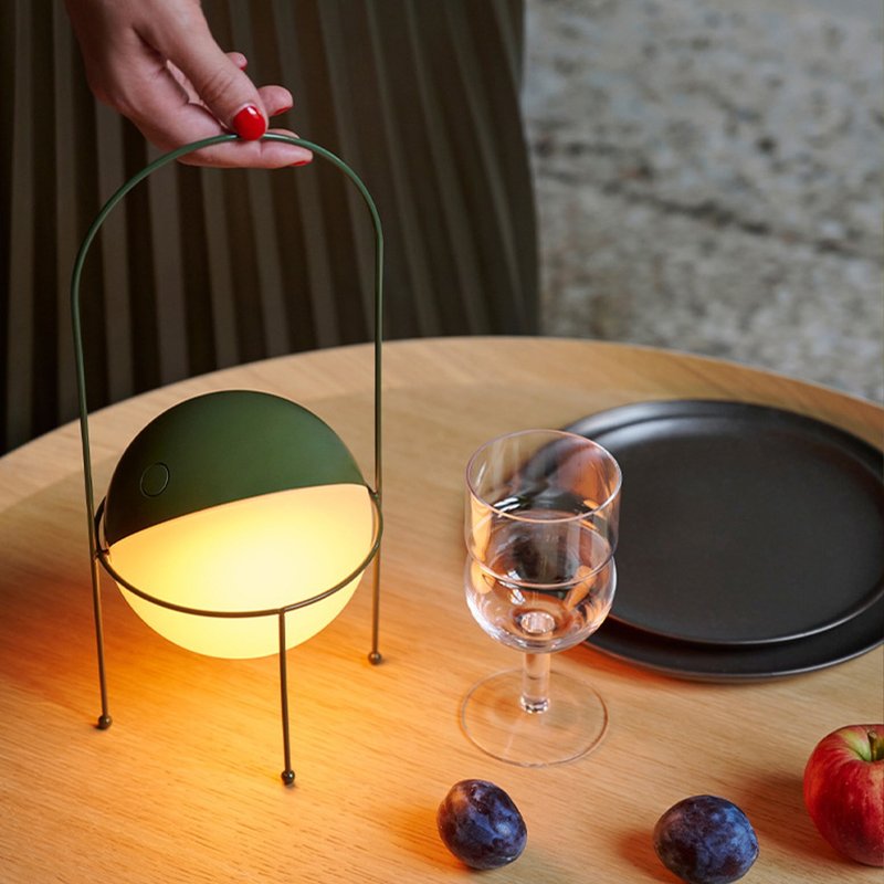 AMBIENTEC | madco Oliva 无线提灯 橄榄绿 - 灯具/灯饰 - 其他金属 绿色