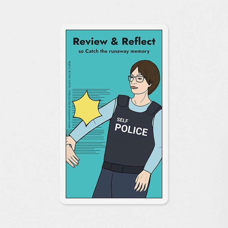 ンチタロットカード/akushonkado7 - 回顾与反思 - 卡片/明信片 - 纸 绿色