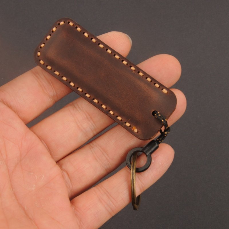 纯手缝 牛皮套 维氏指甲刀 德国双立人 蝉翼折叠指甲钳保护套 - 其他 - 真皮 