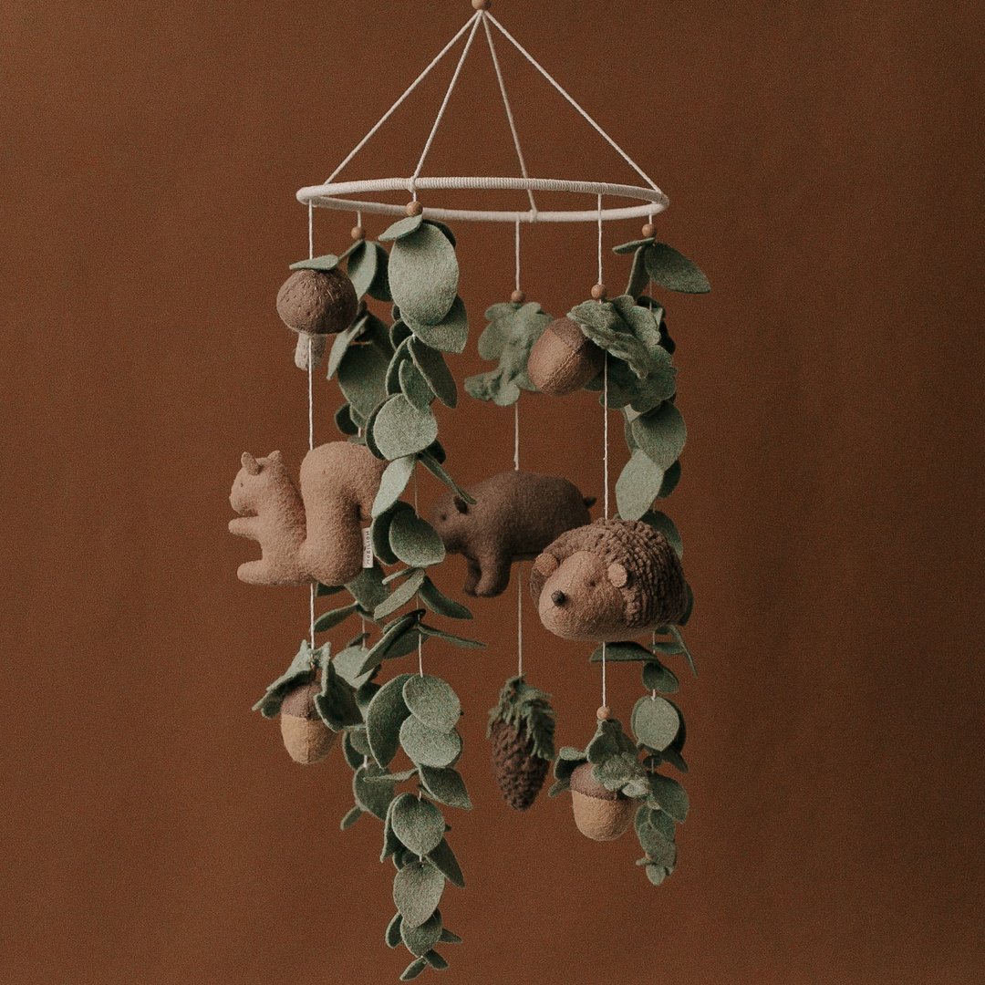 Woodland baby mobile - 玩具/玩偶 - 其他材质 多色