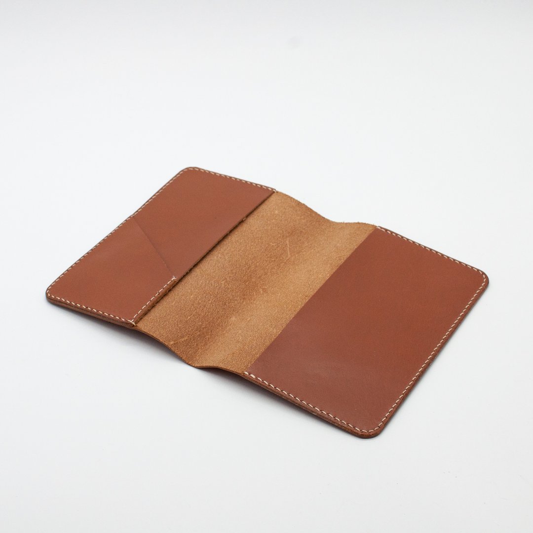 DIY Starter Kit – Leather craft at home – A6 Notebook Cover - 皮件 - 真皮 咖啡色