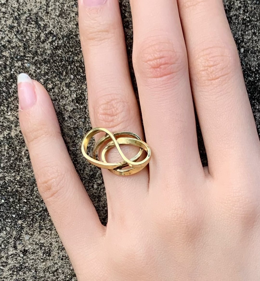 Ore Jewelry_设计师款_铜系列_黄铜_Copper_戒指_可订制_可定制 - 戒指 - 铜/黄铜 