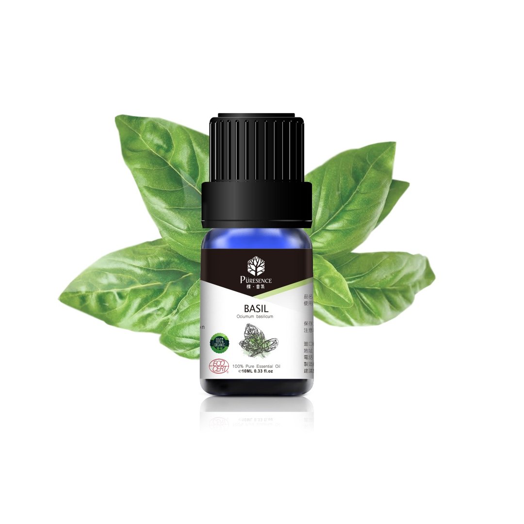 朴香氛PÜRESENCE有机罗勒精油(Basil)10ml - 香薰/精油/线香 - 精油 绿色
