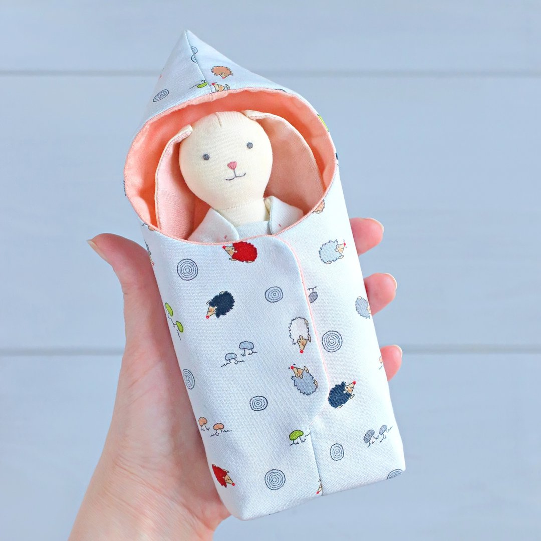 PDF Sleeping Bag for Mini Doll Sewing Pattern - 手工艺教程/工具书 - 其他材质 