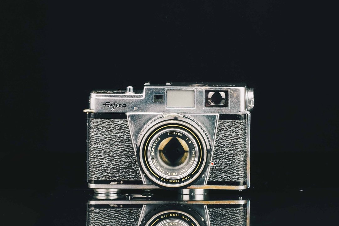 FUJICA 35-ML #5858 #135底片相机 - 相机 - 其他金属 黑色