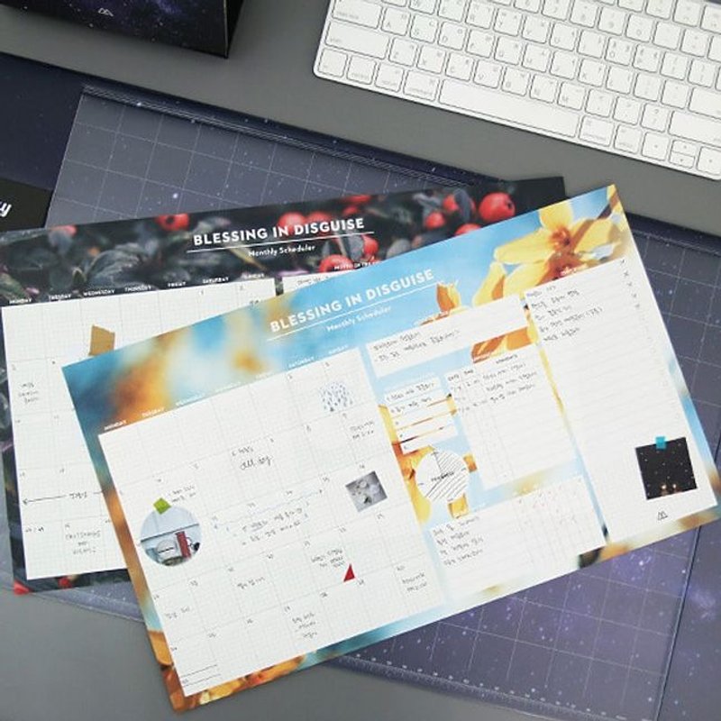 Second Mansion But today 日程补充本(无时效)-02 宇宙星空,PLD60764 - 笔记本/手帐 - 纸 多色