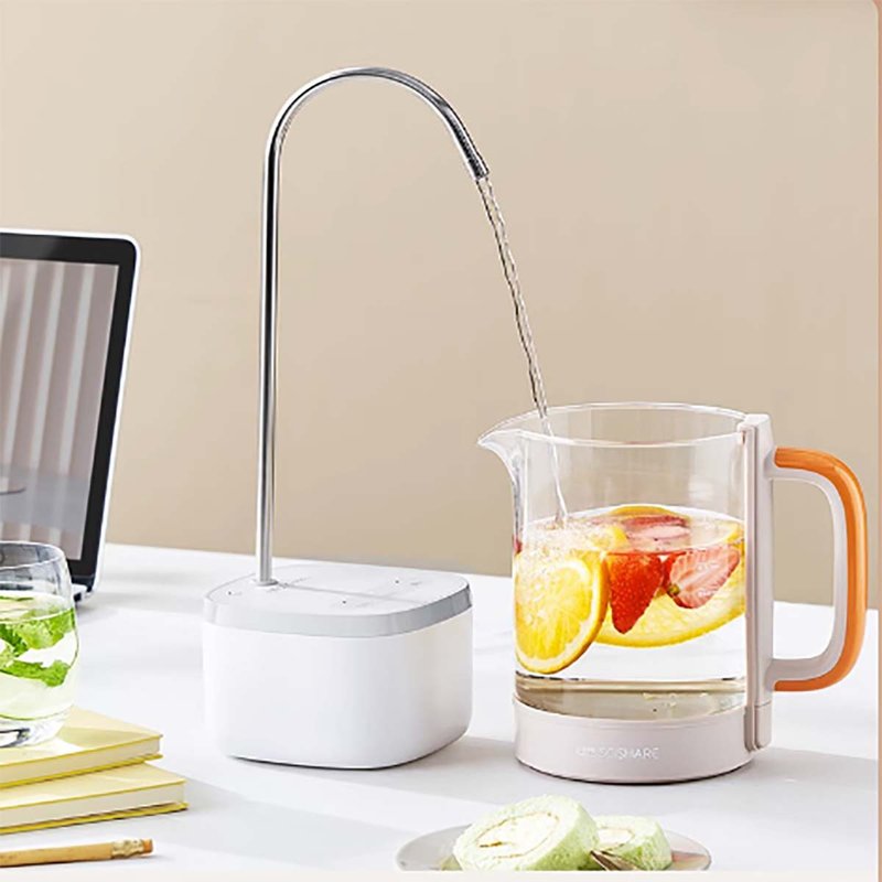 【免运】装水电动抽水器矿泉水自动小型家用取水器 SCISHARE/心想 - 厨房用具 - 其他材质 白色