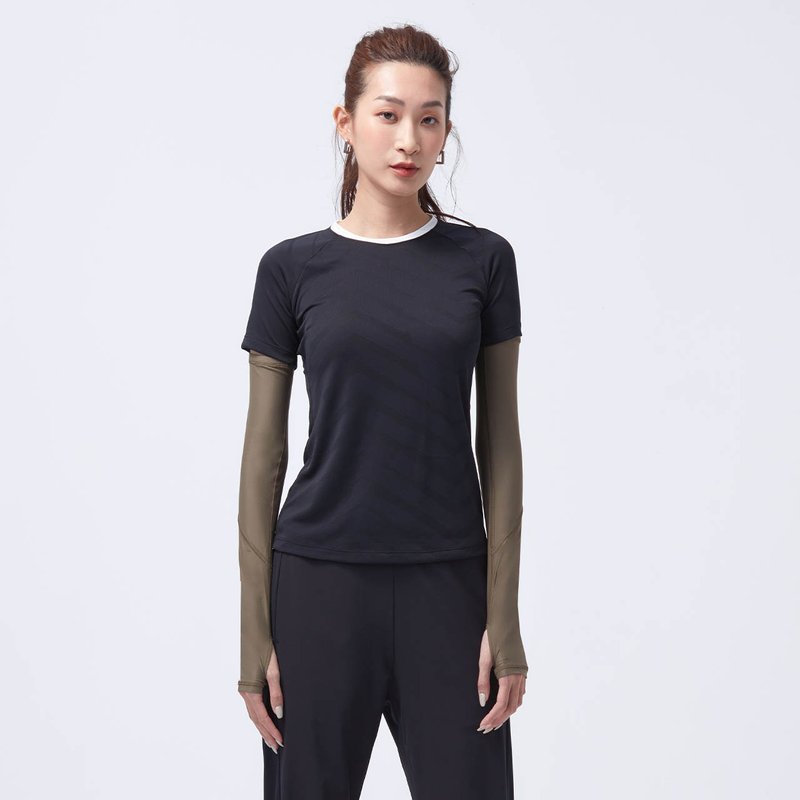 Ultracool-凉感抗UV防晒袖套-沥青绿 - 其他 - 尼龙 绿色