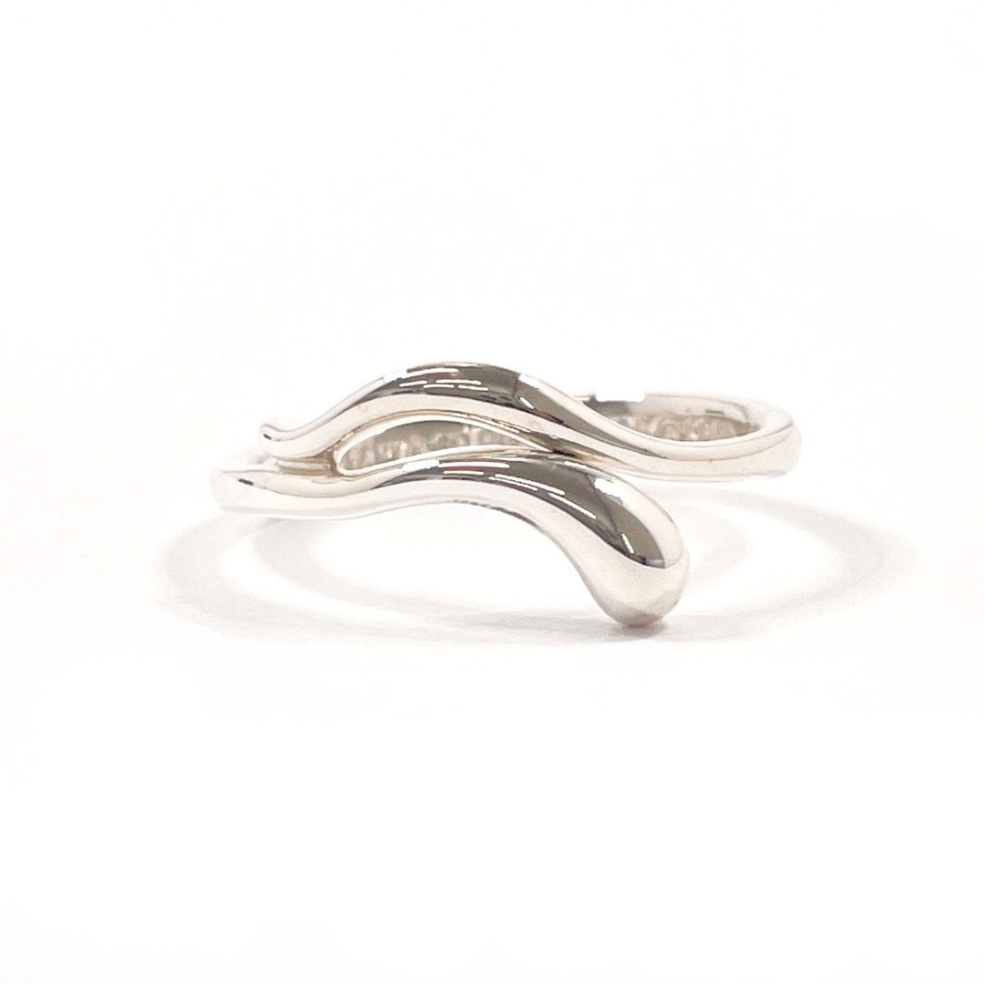 【日本直送 二手美品】9号 蒂芙尼 TIFFANY&Co. 戒指 Free Form Teardrop Elsa Peretti - 戒指 - 纯银 银色