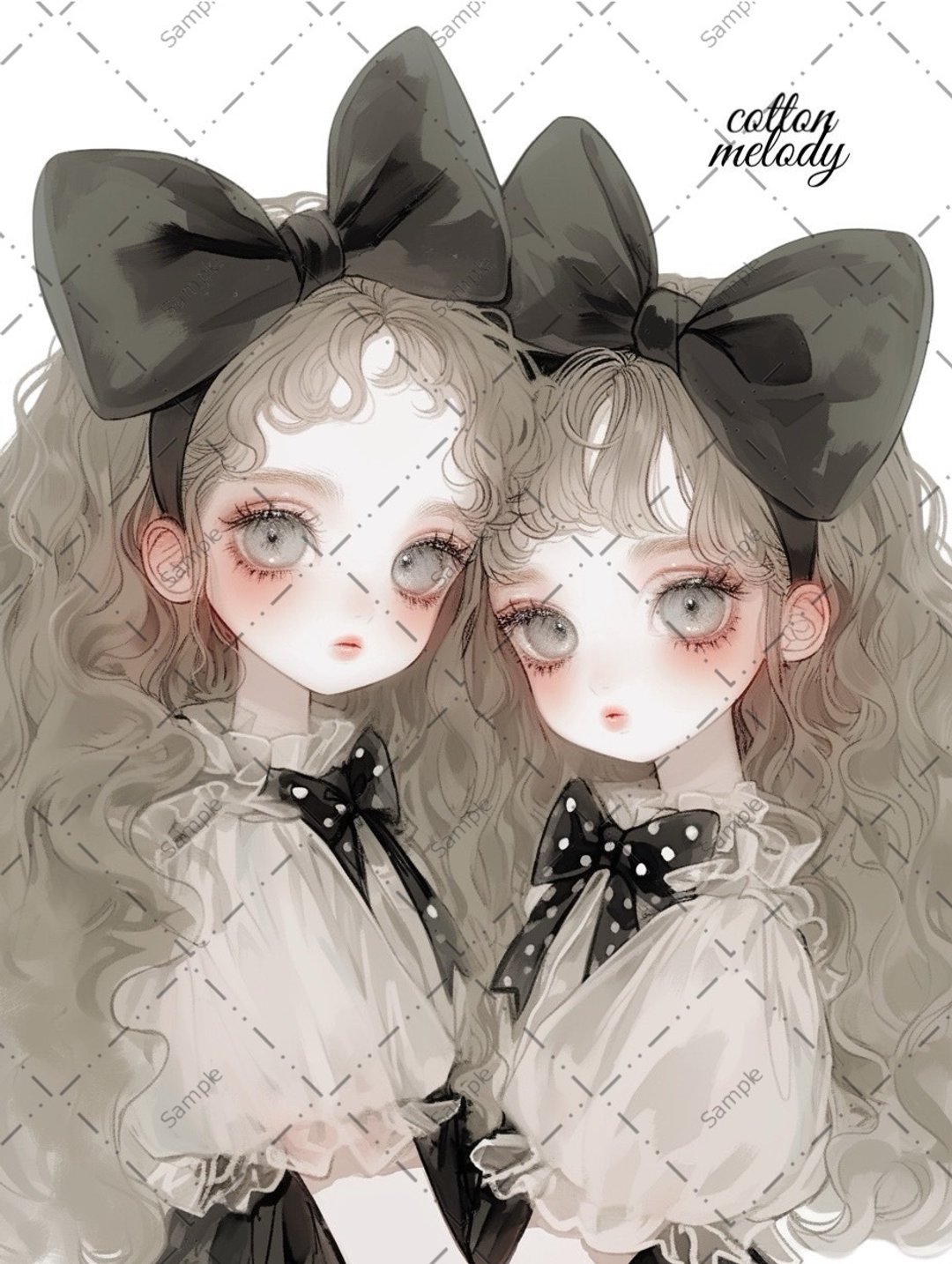 original sticker no.576 人物贴纸 原创贴纸 人物贴纸 女孩贴纸 原创人物贴纸 - 贴纸 - 纸 