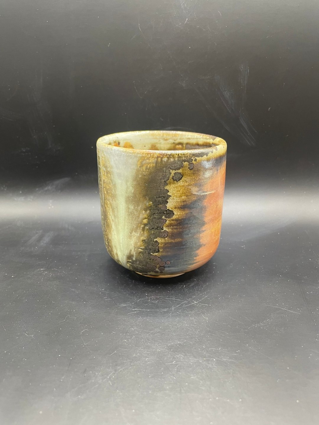 柴烧雪景握杯 - 茶具/茶杯 - 瓷 