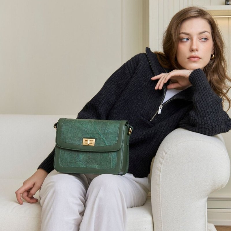 Copenhagen 斜背包 绿色 - 其他 - 植物．花 