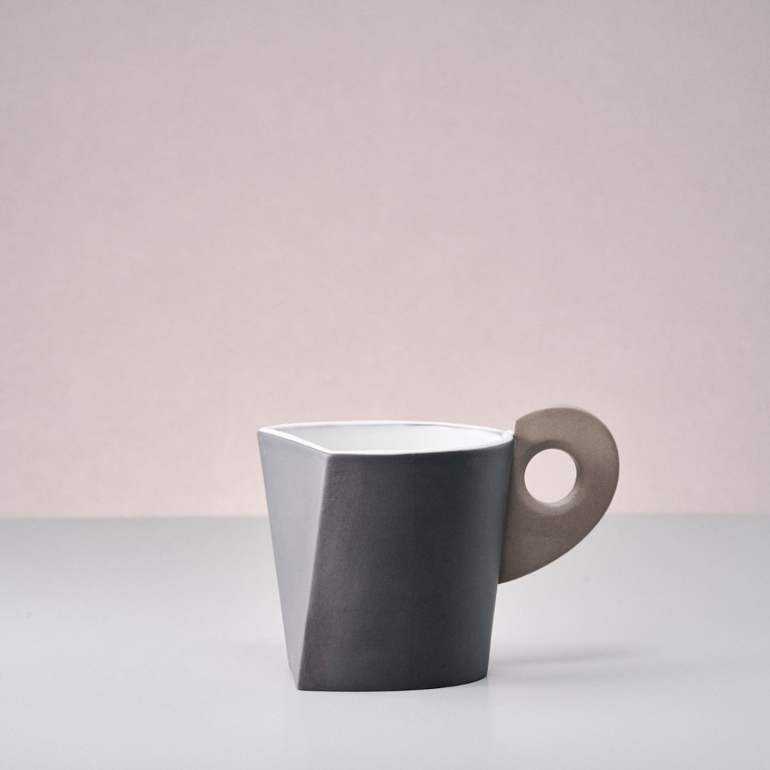 逗点 │ Comma - 咖啡杯/马克杯(深灰) - 咖啡杯/马克杯 - 瓷 灰色