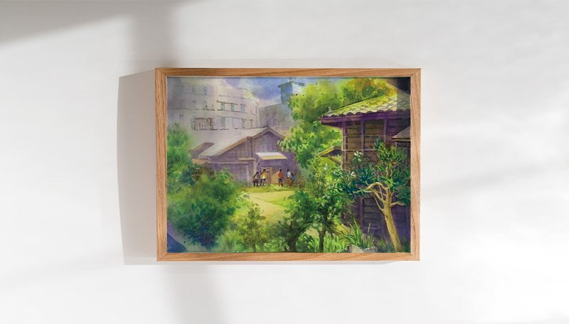 【水彩】萧如松艺术馆 - 海报/装饰画/版画 - 纸 