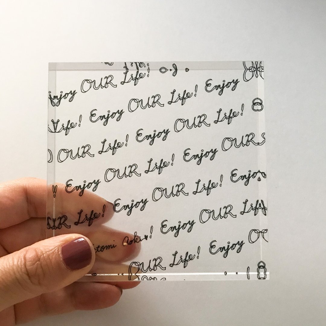 Acrylic block NI - 摆饰 - 压克力 多色