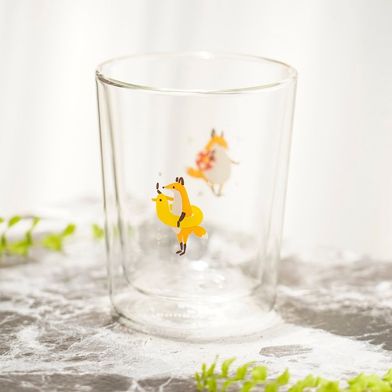 嬉戏水畔│双层玻璃杯 - 水瓶/水壶 - 玻璃 透明