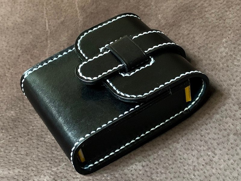 植鞣牛皮 手作香烟盒 化妆包 口红包 直式名片盒 尺寸颜色可定制 - 化妆包/杂物包 - 真皮 多色