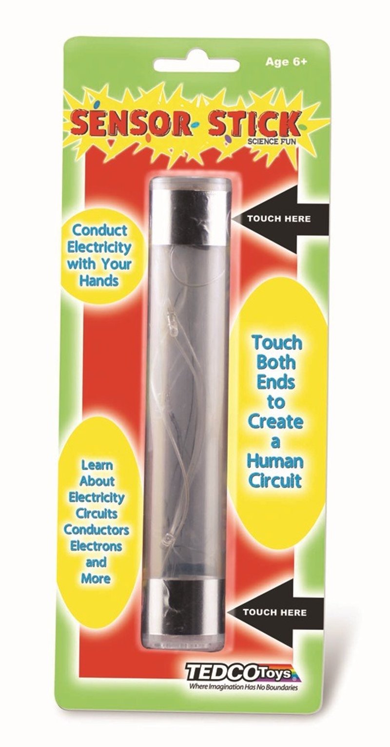 人体电流感应棒 - 桌游/玩具 - 塑料 白色