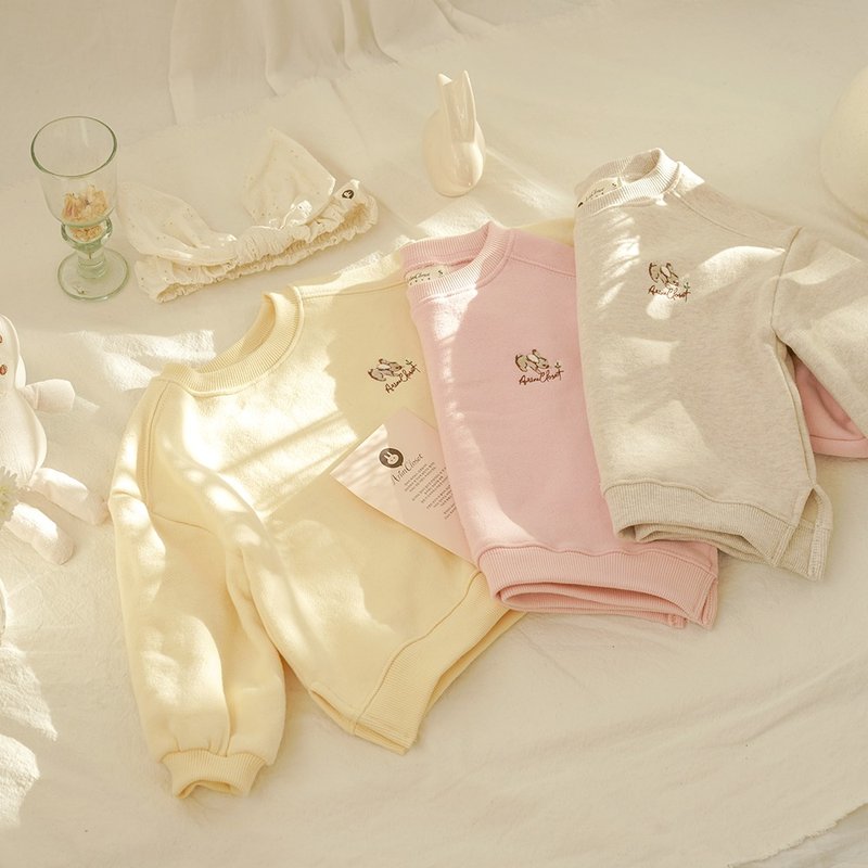 3色兔点棉男对男 - 童装上衣 - 棉．麻 多色