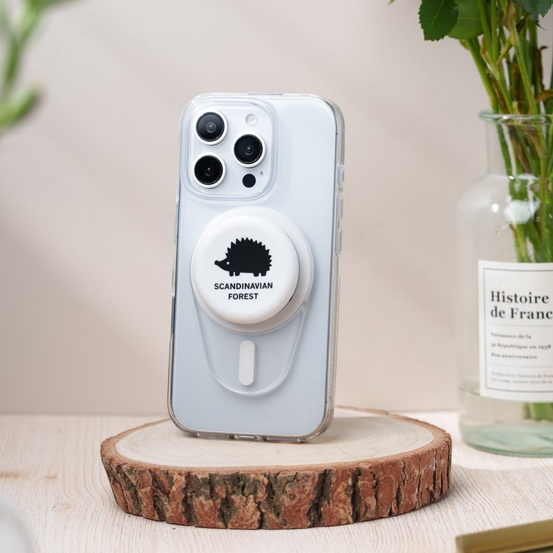 solide 索力得 PIGGE POP 北欧小刺猬正版授权磁吸气囊支架 - 手机座/防尘塞 - 其他材质 多色