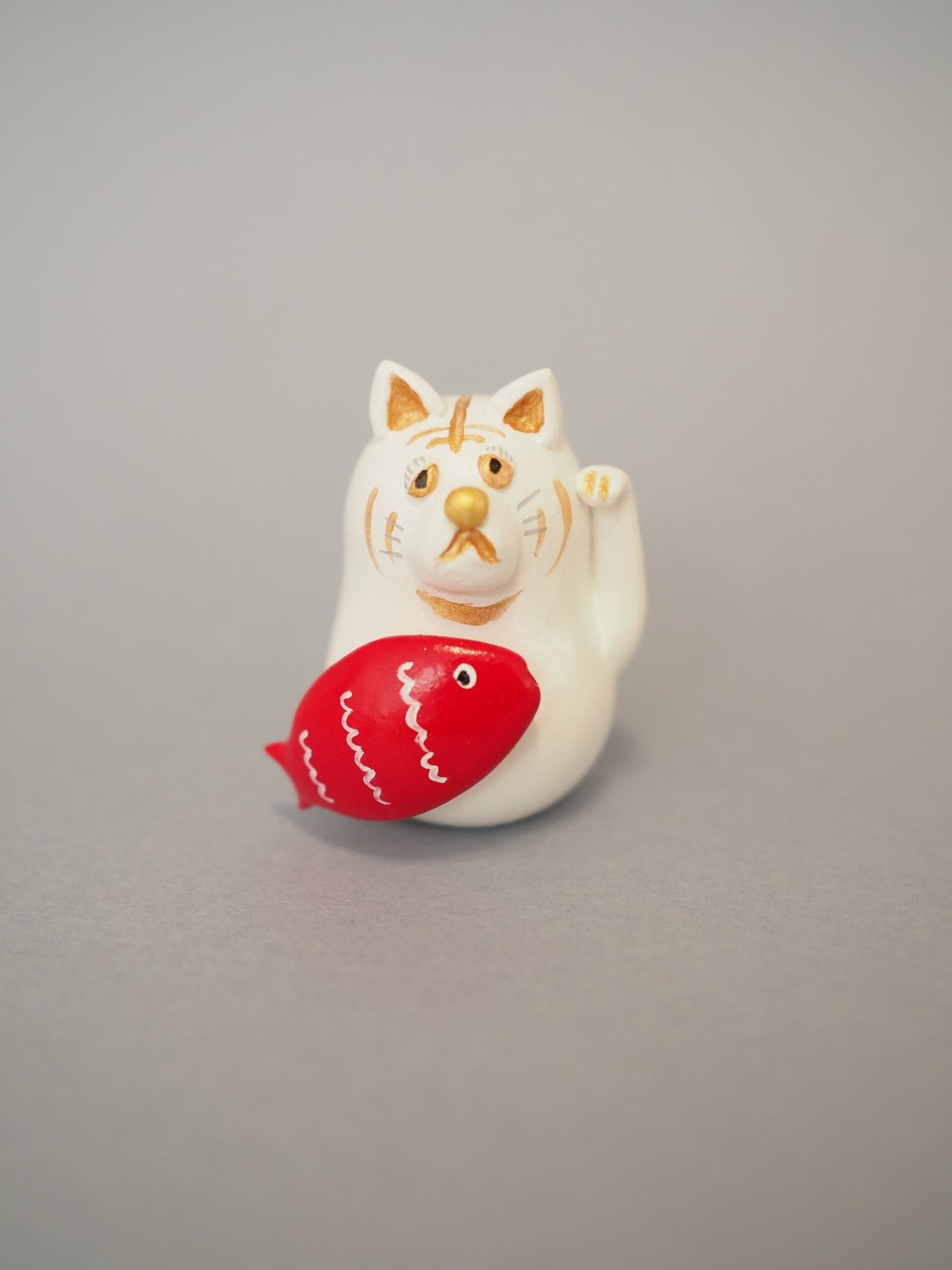 Lucky tiger - 玩偶/公仔 - 粘土 金色